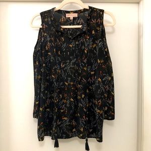 Philosophy size S cold shoulder blouse